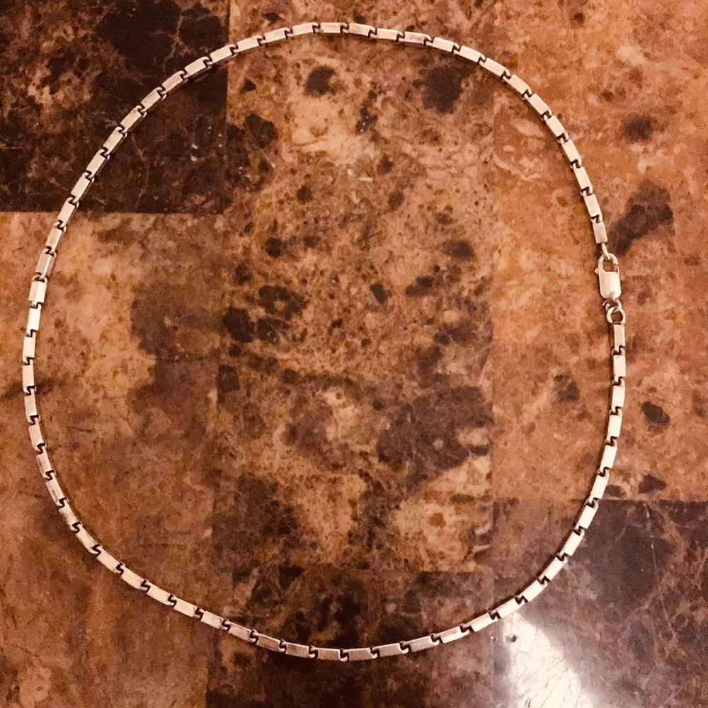 Silver necklace